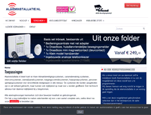Tablet Screenshot of alarminstallatie.nl